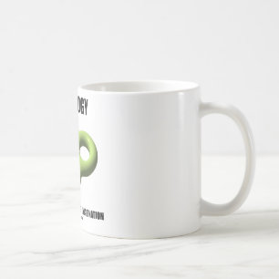 Topology Requires A Twisted Imagination (Toroid) Coffee Mug
