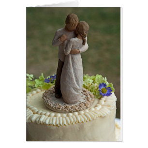 Topper de gâteau mariage