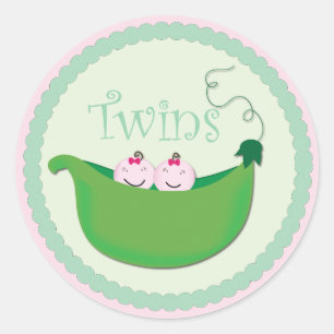 Toppers & Stickers Twin Girl Cupcake