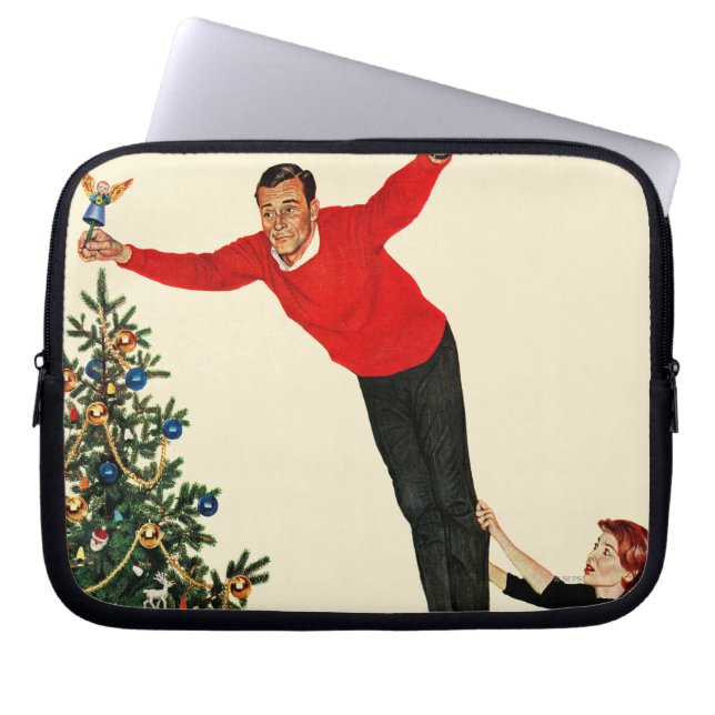 Topping the Tree Laptop Sleeve (Front)