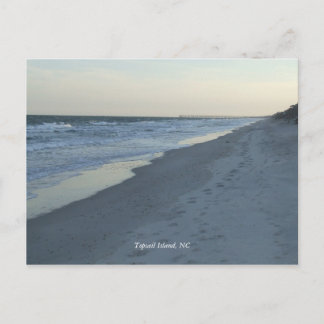 Topsail Island, carte postale NC