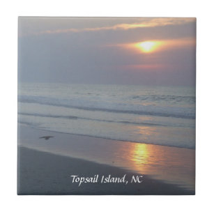 Topsail Island, NC Trivet/Tile Tile