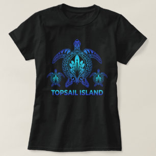 Topsail Island North Carolina Sea Turtle Souvenirs T-Shirt