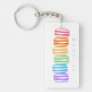 topsy turvy arc-en-ciel macarons personnalisée