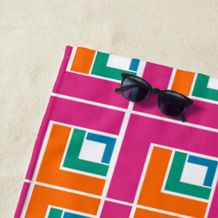 Topsy Turvy  Beach Towel