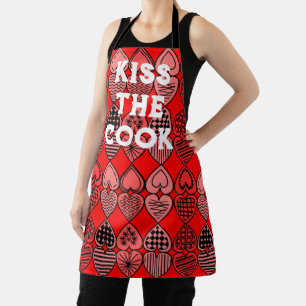 Topsy Turvy Hearts Apron