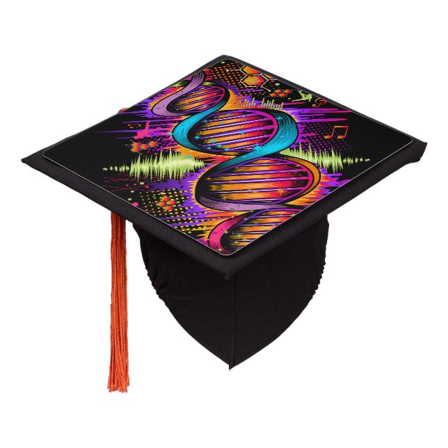 Toque De Diplômé ADN de musique (Incliné)