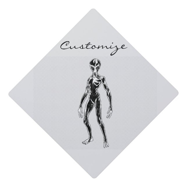 Toque De Diplômé Alien Thunder_Cove d'UFO (Devant)