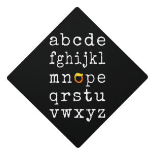 Toque De Diplômé Alphabet anti-Trump - Nope V