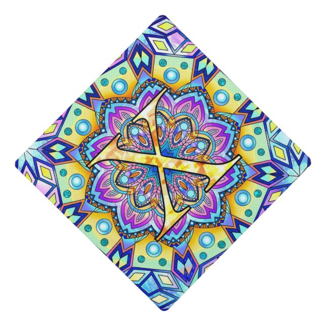 Toque De Diplômé Alphabet X (Devant)