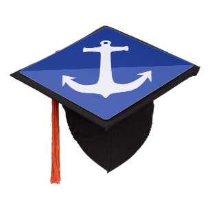 Toque De Diplômé Anchor white + your background & ideas