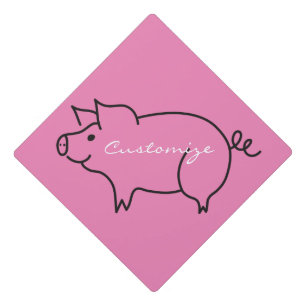 Toque De Diplômé Animal Thunder_Cove de porc