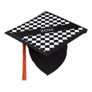 Toque De Diplômé Année Indicateur de course Checker