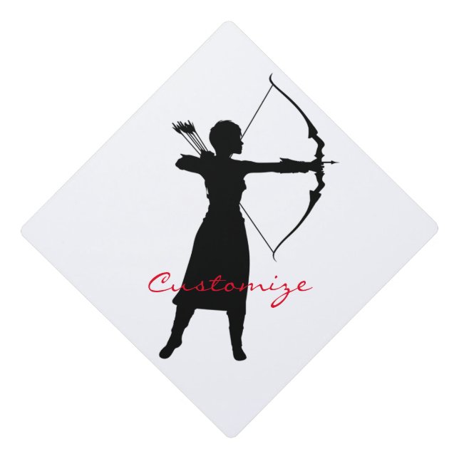 Toque De Diplômé Archer Silhouette Thunder_Cove (Devant)