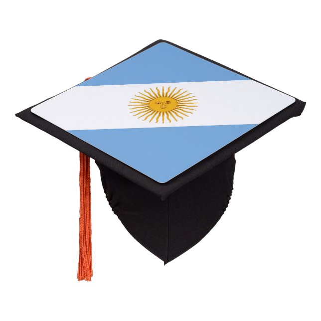 Toque De Diplômé Argentina flag (Incliné)