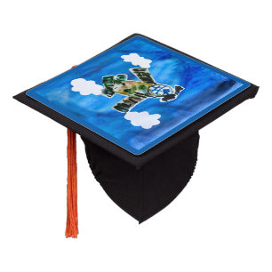 Toque De Diplômé Army Jet "Art by Kids"