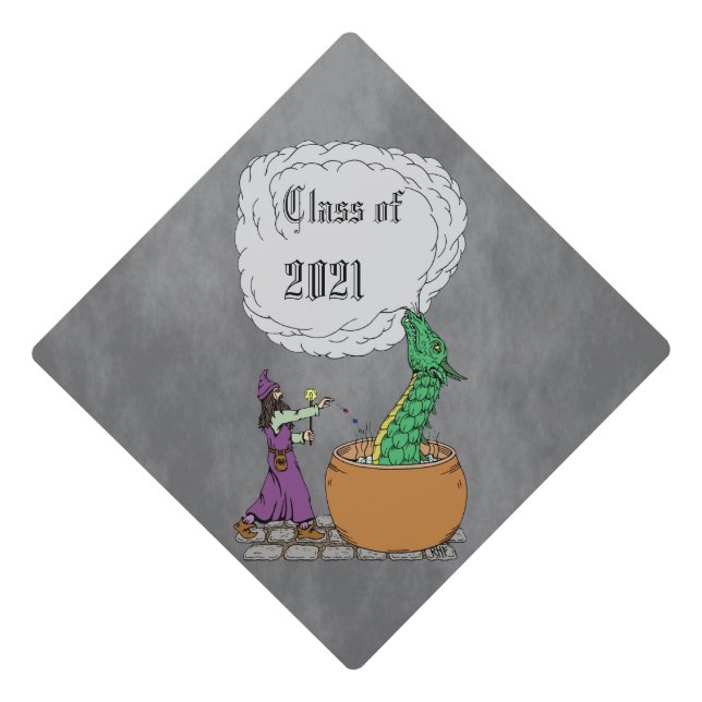 Toque De Diplômé Assistant et dragon (Devant)