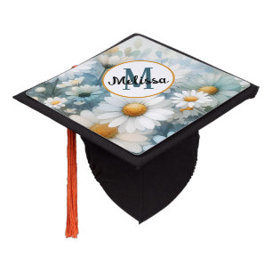 Toque De Diplômé Avenir en fleurs : Personnalisable