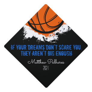 Toque De Diplômé Basketball Dreams Graduation Cap Topper