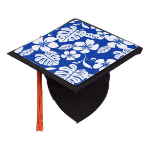 TOQUE DE DIPLÔMÉ BIKINI ROSE (BLEU ROYAL)