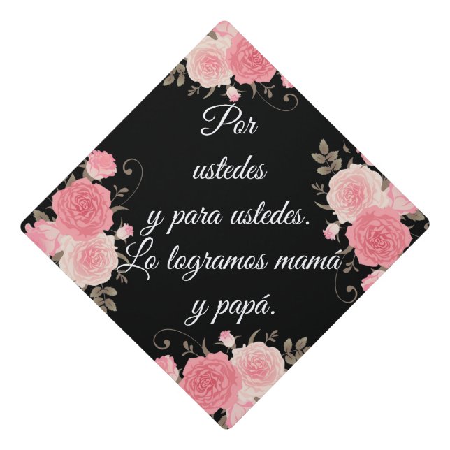 Toque De Diplômé birrete personalizado  (Devant)