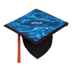 Toque De Diplômé Bleu foncé Piscine d'eau Année