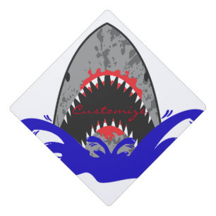 Toque De Diplômé Bloody Shark Jaws Thunder_Cove