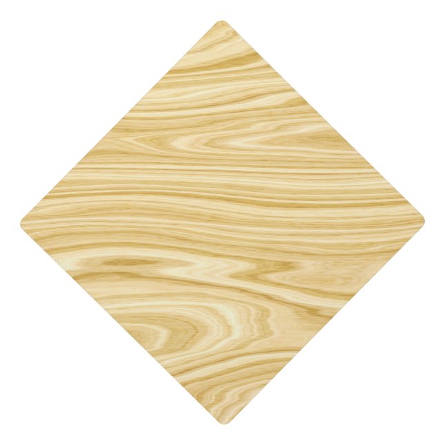 Toque De Diplômé Bois élégant 3 (Devant)