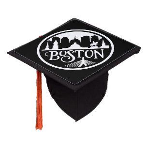 Toque De Diplômé Boston Skyline