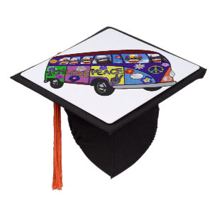 Toque De Diplômé Bus de la Paix du Singe Chaussette