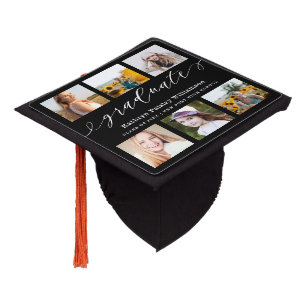 Toque De Diplômé Cadeau Pour Le Diplômé Collage de photos de dip