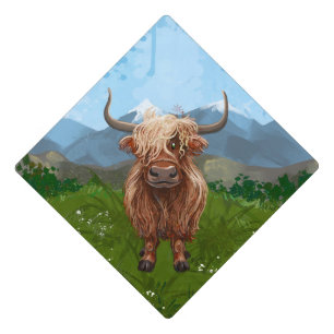 Toque De Diplômé Cadeaux de vache des Highlands & Accessoires