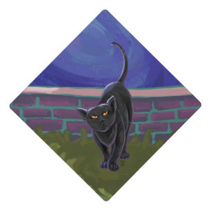 Toque De Diplômé Cadeaux et Accessoires Chat Noir