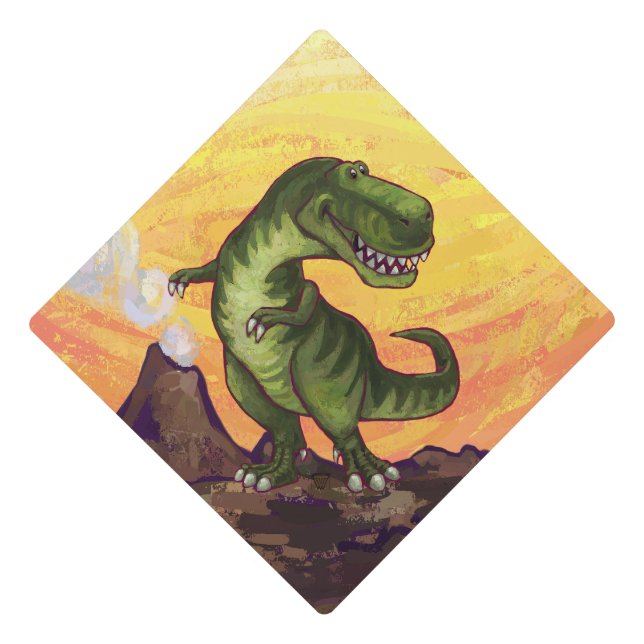 Toque De Diplômé Cadeaux et accessoires de Tyrannosaurus (Devant)