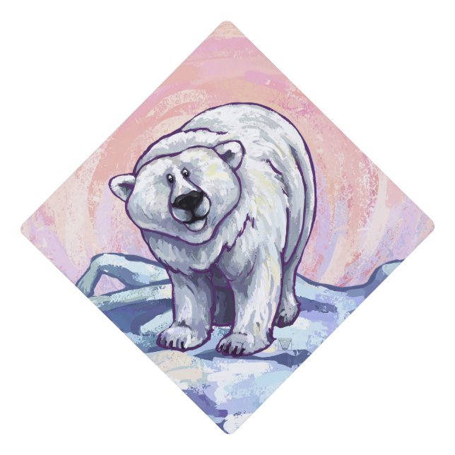 Toque De Diplômé Cadeaux et accessoires d'ours polaire (Devant)