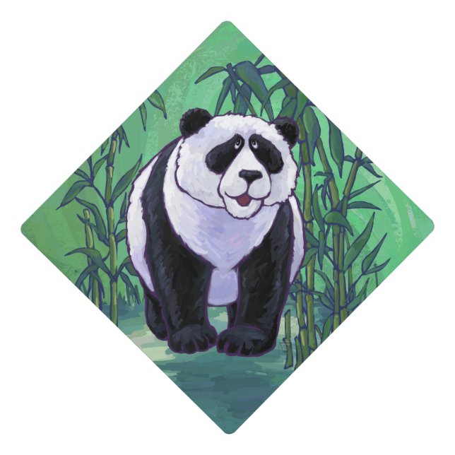 Toque De Diplômé Cadeaux et accessoires pour ours Panda (Devant)
