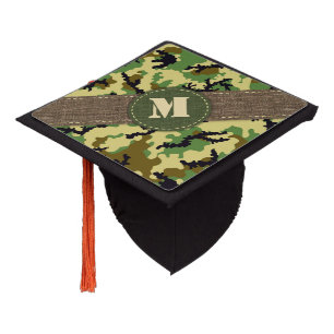 Toque De Diplômé Camouflage des bois