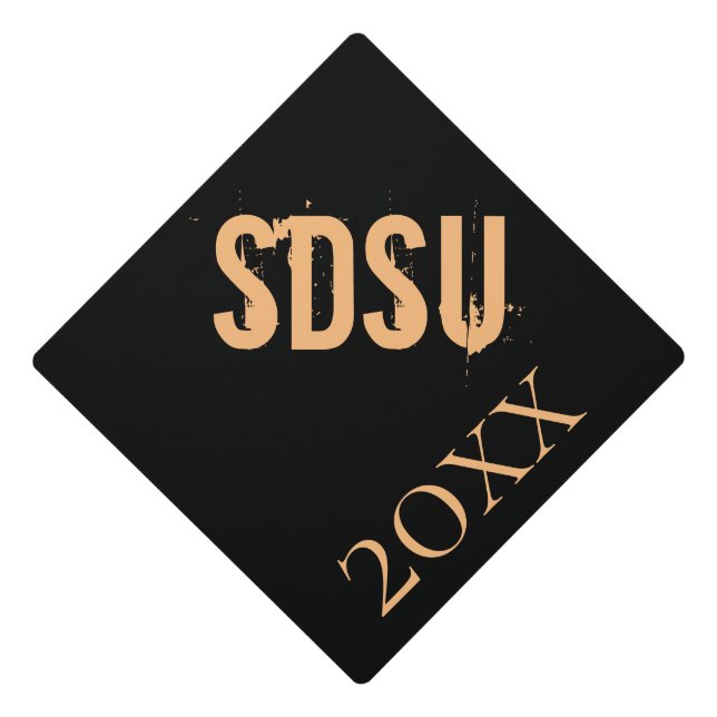 Toque De Diplômé Capot de fin d'études San Diego (Devant)