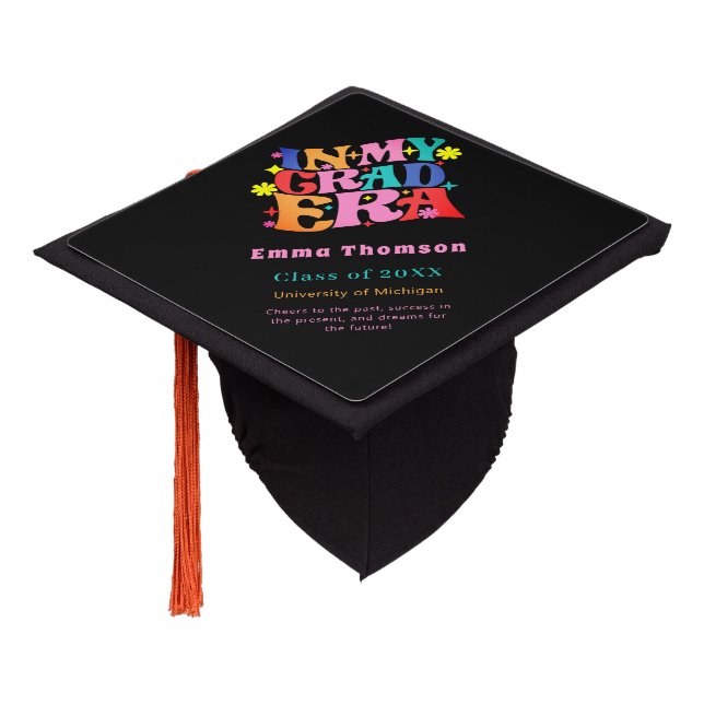 Toque De Diplômé Capsules de graduation moderne et chic pour elle (Incliné)