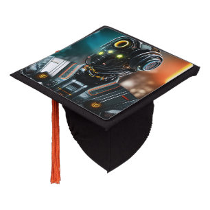 Toque De Diplômé Casquette de graduation Robot 3