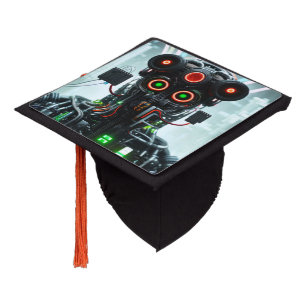 Toque De Diplômé Casquette de graduation Robot 5