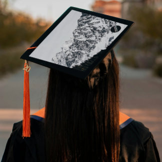 Toque De Diplômé Casquette de remise de diplôme en une étape - Pays