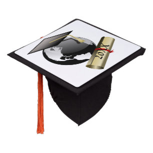 Toque De Diplômé Casquette de remise de diplômes mondiale