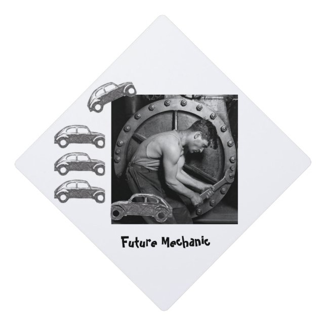 Toque De Diplômé Casquette Topper Mécanique (Devant)