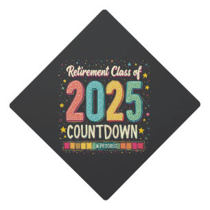 Toque De Diplômé Catégorie de retraite de 2025 en cours de graduati