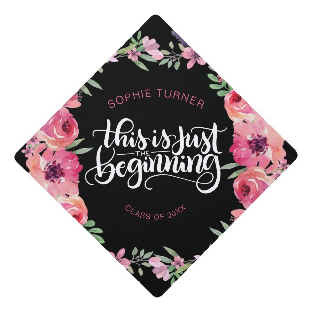 Toque De Diplômé Ce n'est que le début - Inspirationnel - flotteur (Devant)