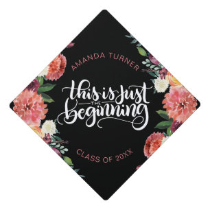 Toque De Diplômé Ce n'est que le début - Inspirationnel - rose