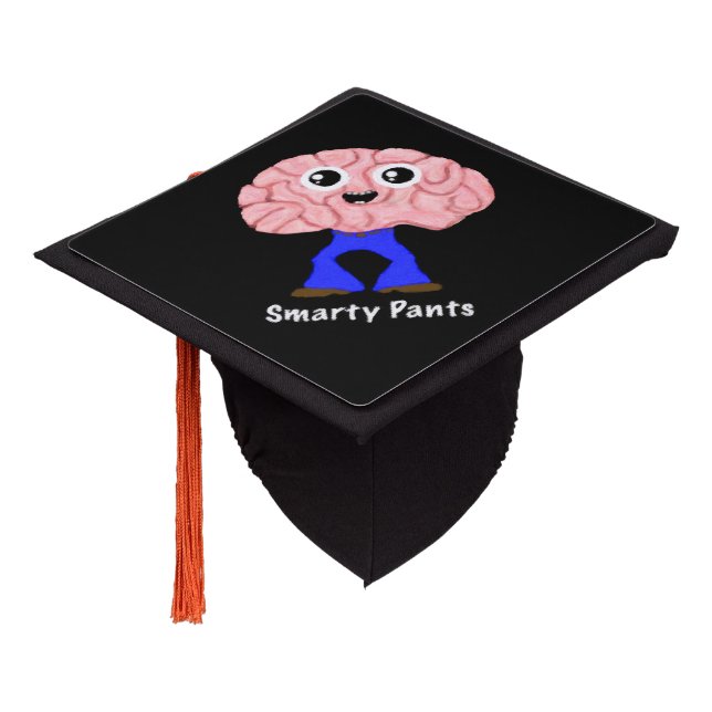 Toque De Diplômé Cerveau Pantalon Smarty (Incliné)