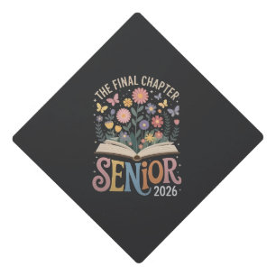 Toque De Diplômé Chapitre Final Fleur de graduation senior 2026