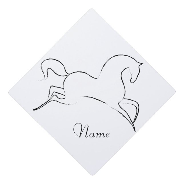 Toque De Diplômé Cheval sauvage Thunder_Cove (Devant)